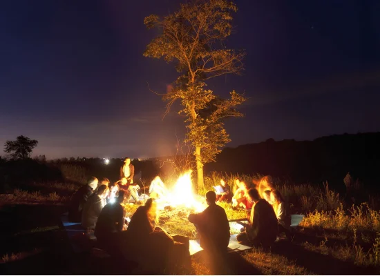 Feu de camp Summer Camp
