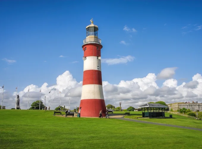 Le phare d'Eddystone sur Plymouth