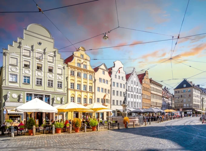 Vieille ville d'Augsbourg, Allemagne
