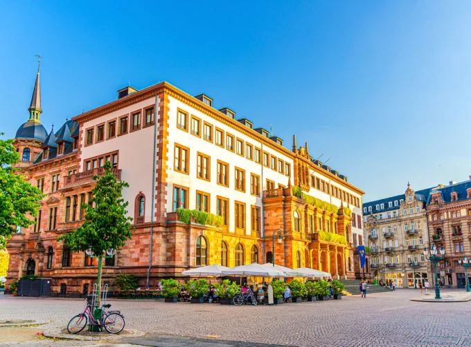 centre-ville historique de Wiesbaden