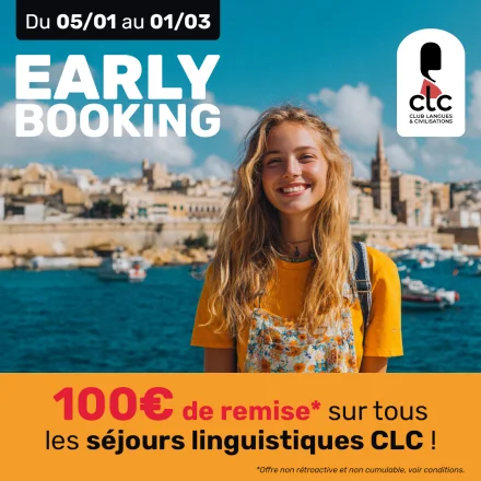100€ de remise sur tous nos séjours !