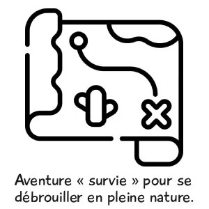 Aventure survie pour se débrouiller en pleine nature