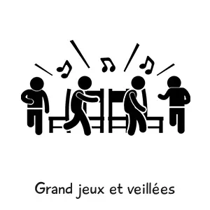 Grand jeux et veillées