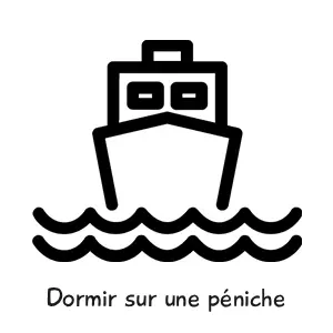 Dormir sur une péniche