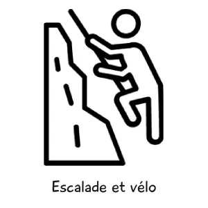 Escalade et vélo