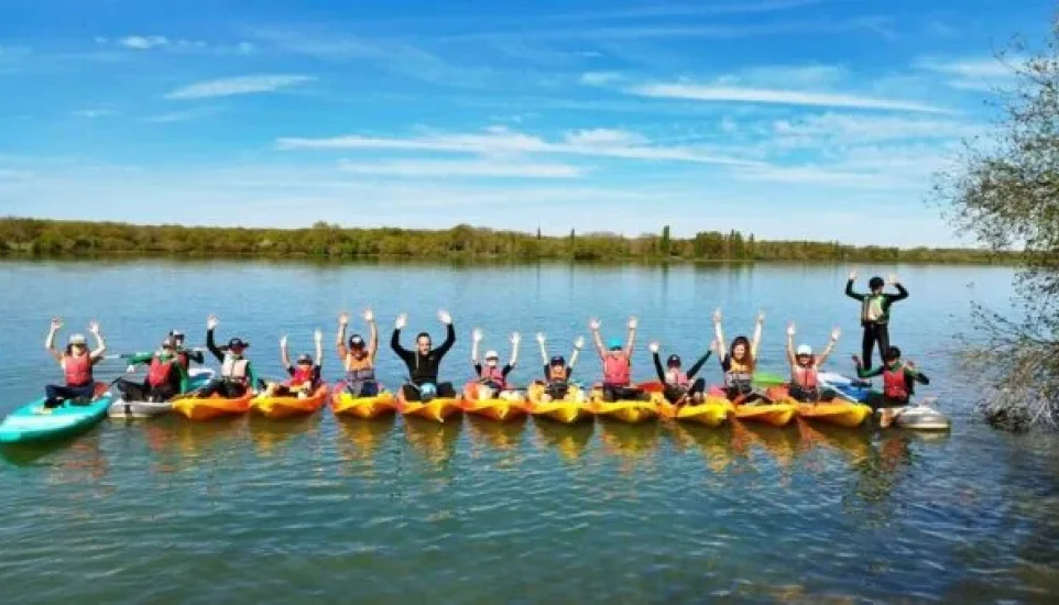 Photo groupe kayak