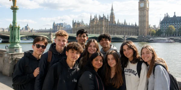sejour linguistique campus Uxbridge Londres groupe ados