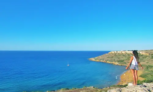 nacel séjour linguistique malte paysage