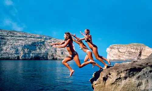 nacel séjour linguistique malte saut