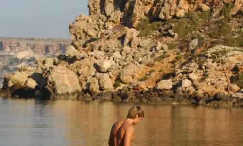 sejour linguistique nacel malte baignade