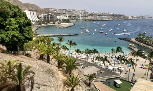 summer camp gran canaria nacel paysage