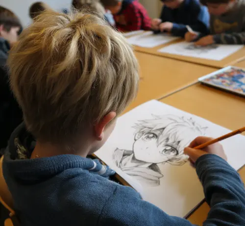 colonie-de-vacances-manga-enfant