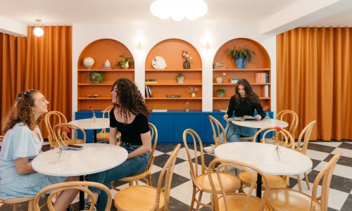 Espaces communs - école de langue Expanish Madrid