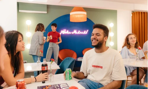 Espaces communs - école de langue Expanish Madrid