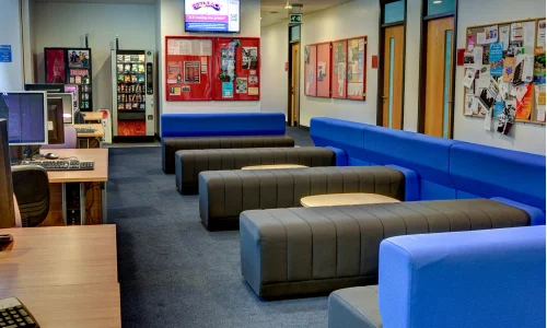 Campus Edimbourg salle commune séjour Ecosse