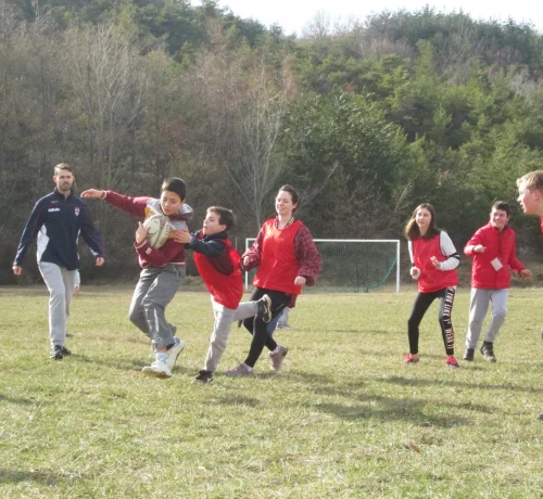 rugby british village