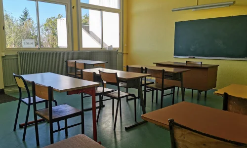 Colo anglais British Village salle de classe