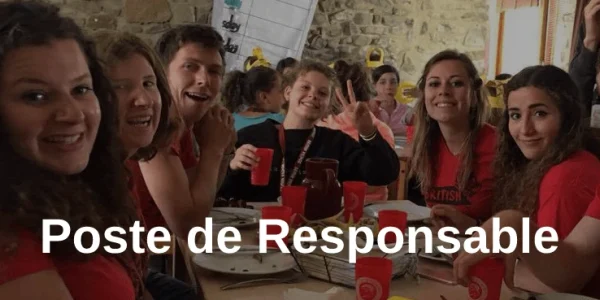 Poste de Responsable